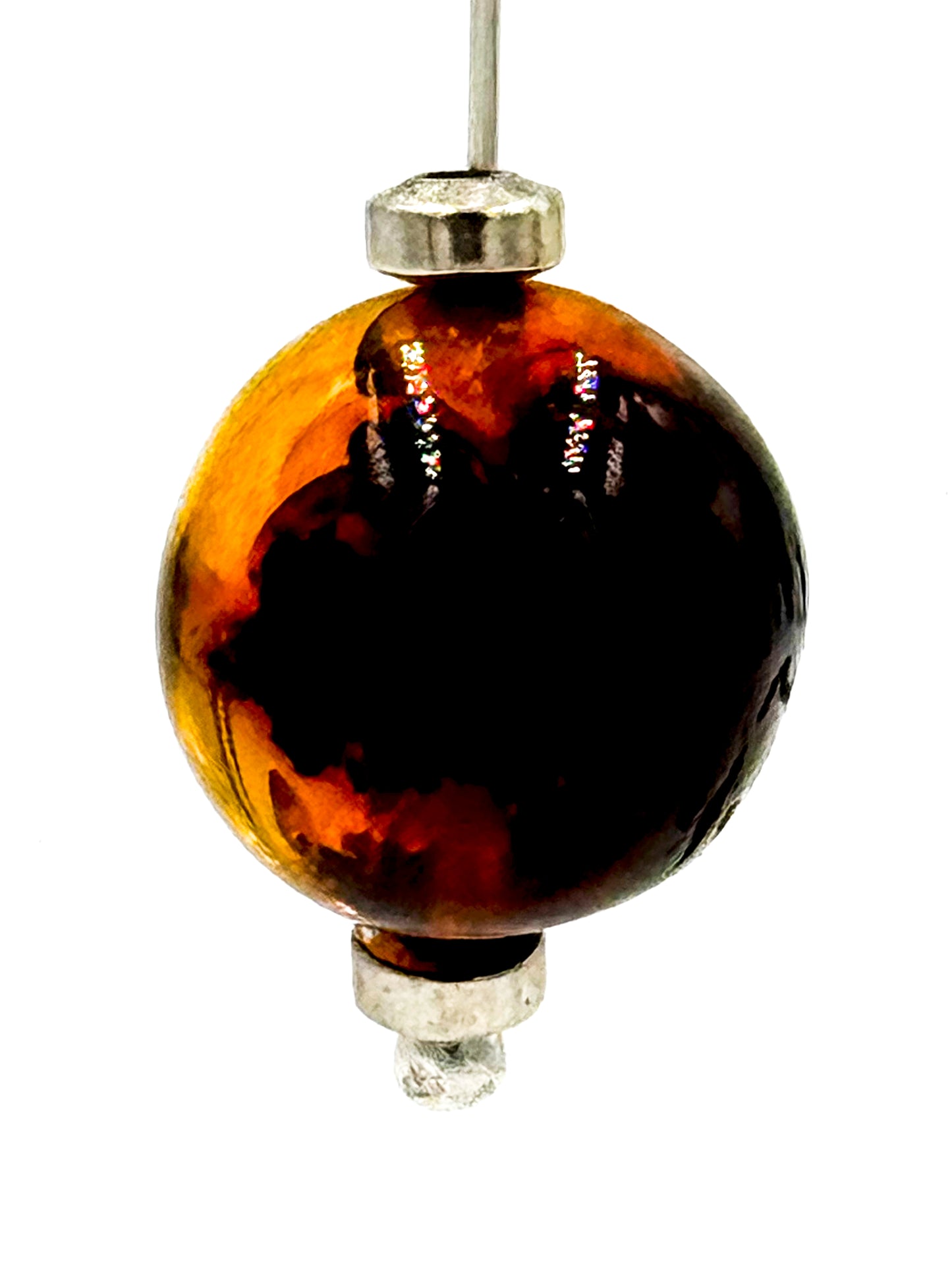 Amber earrings