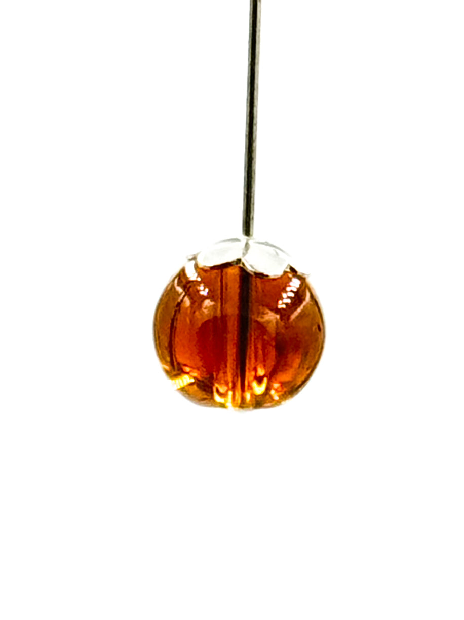 Amber earrings